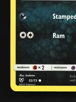 Zorua 52/73 LP Shining Legends English Pokemon Card TCG - Image 2