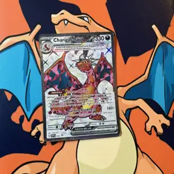 Charizard ex 056 Full Art Sv: Scarlet & Violet Promo Card Pokemon TCG - Image 1
