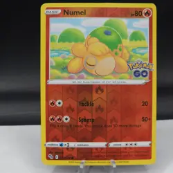Numel 013/078 Pokemon GO Reverse Holo TCG Fire Basic Collector Trading Card NM 7 - Image 1