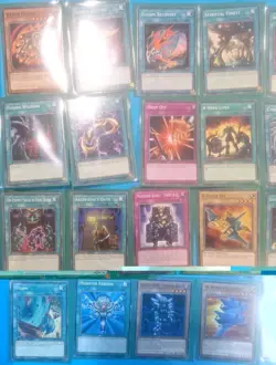 Yu-Gi-Oh Lot Of 79 Cards in Protective Sleeves All As Shown In Photos - Image 1