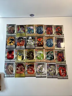 Bakugan Battle Brawlers Lot of 77 Metal and Magnetic Gate Cards RARE LARGE LOT - Image 2