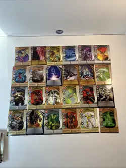 Bakugan Battle Brawlers Lot of 77 Metal and Magnetic Gate Cards RARE LARGE LOT - Image 3