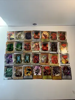 Bakugan Battle Brawlers Lot of 77 Metal and Magnetic Gate Cards RARE LARGE LOT - Image 4