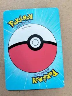 1999 Bicycle Pokemon Playing Card Meowth 8 Eight of Spades Poker - Image 2