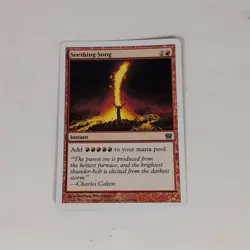 MTG Magic The Gathering Card Seething Song Common 9th Edition NM - Image 1