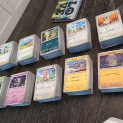 1000 Pokemon Official Cards Bulk Lot - Common, Uncommons NM Condition - Image 4