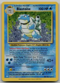 Blastoise Classic Collection Trading Card Game Classic 003/034 NM - Image 1