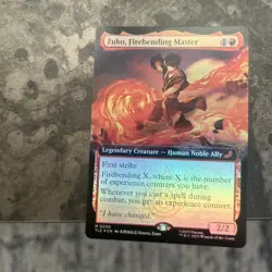 Zuko, Firebending Master 200 (borderless Foil) - Image 1
