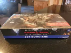 MTG Commander Legends D&D Battle for Baldur's Gate Set Booster Box New Magic - Image 2