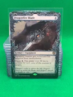 MTG Dragonfire Blade NON-FOIL R 0324 TDM Tarkir Dragonstorm - Image 1