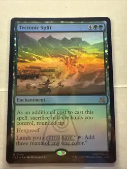 x1 Tectonic Split Foil MTG Avatar: The Last Airbender: Eternal M/NM, - Image 1