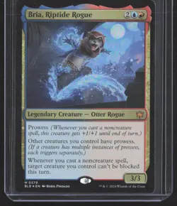 Bloomburrow #379 Bria, Riptide Rogue Foil - Image 1