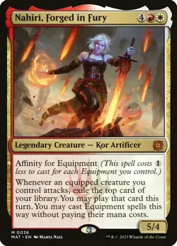 MTG Nahiri, Forged in Fury - MAT March of the Machine: The Aftermath - 36 - NM - Image 1