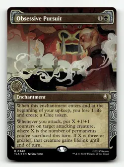 Obsessive Pursuit (Showcase) 340 Foil R Avatar: The Last Airbender - Image 1