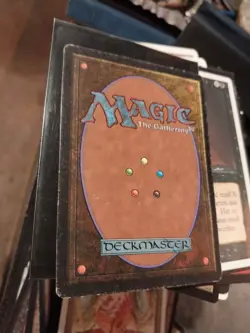 Juzam Djinn Arabian Nights MtG MAGIC THE GATHERING rare Not Graded Light Play - Image 2