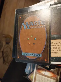 Juzam Djinn Arabian Nights MtG MAGIC THE GATHERING rare Not Graded Light Play - Image 4