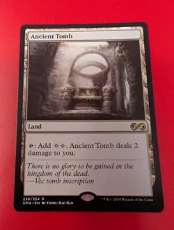 Ancient Tomb Ultimate Masters 2018 UMA MTG Magic The Gathering LP Rare - Image 1