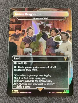 Green Dragon Inn Foil - MTG Universes Beyond Lord of the Rings -0365 - NM - Image 1