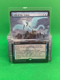 Will of the Temur (Extended Art) [Tarkir: Dragonstorm Commander] - Image 1