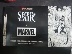 MTG Spider-Man Venom Unleashed (Inks), Foil, New/Sealed (Secret Lair Drop) - Image 1