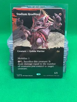 Stadium Headliner (Near Mint - Borderless) [Tarkir: Dragonstorm] MTG Non-Foil - Image 1