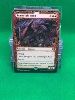 Stormscale Scion 0303 Mythic Showcase Tarkir: Dragonstorm Magic The Gathering - Image 1