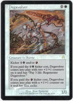 Degavolver 2001 Apocalypse FOIL White Rare Creature MTG SP - NM AZ2 - Image 1