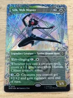 Silk, Web Weaver (Borderless) Marvel's Spider-Man Foil - Image 1