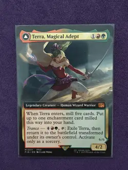 MTG Terra, Magical Adept (Extended Art) Final Fantasy Regular FIN - Image 1
