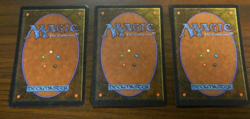 MTG Magic The Gathering Unlimited Terror x3 Unplayed NM Condition - Image 2