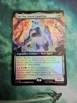 Hei Bai, Forest Guardian - (Extended Art Foil) - TLE #205 - Near Mint!! - Image 1