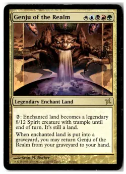 MTG Genju of the Realm - Betrayers of Kamigawa Moderately Played English - Image 1