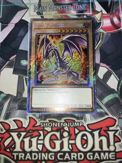 Red-Eyes Black Dragon Platinum Secret Rare RA04-EN109 Yugioh 7th Artwork - Image 1