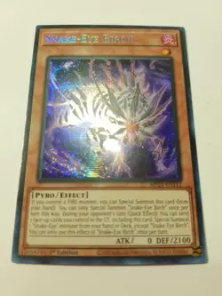 Snake-Eye Birch - MP24-EN112 - Prismatic Secret Rare - 1st Edition - YuGiOh TCG - Image 3