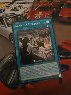 Yu-Gi-Oh! Azamina Debtors (ROTA-EN054) (SupR) (Rage of the Abyss) 1st Edition - Image 1