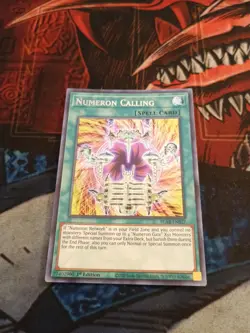 Yugioh! LP Numeron Calling - BLAR-EN027 - Secret Rare - 1st Edition Lightly Play - Image 1