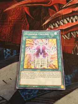 Yugioh! LP Numeron Calling - BLAR-EN027 - Secret Rare - 1st Edition Lightly Play - Image 2