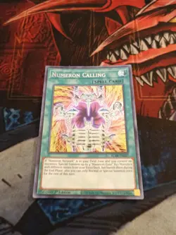 Yugioh! LP Numeron Calling - BLAR-EN027 - Secret Rare - 1st Edition Lightly Play - Image 3