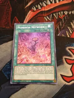 Yugioh! LP Numeron Network - BLAR-EN026 - Secret Rare - 1st Edition Lightly Play - Image 1
