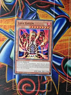 Yugioh Lava Golem SDSH-EN013 1st edition Common - Image 1