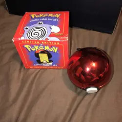 Vintage Nintendo 1999 Pokemon 23K Gold Plated Trading Card Poliwhirl w/ COA - Image 1