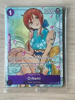 O-Nami OP05-062 Full Art Illustration Box Promo One Piece Card English - Image 1