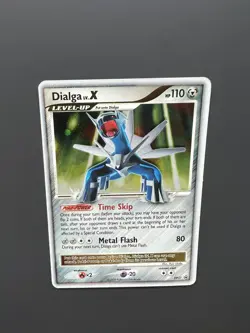 Dialga LV.X DP - DP37- Black Star Promotional Holo 1st Edition Pokemon TCG Card - Image 2