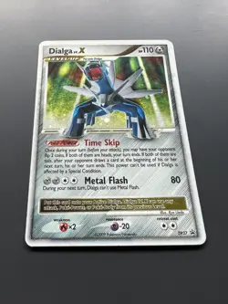 Dialga LV.X DP - DP37- Black Star Promotional Holo 1st Edition Pokemon TCG Card - Image 3