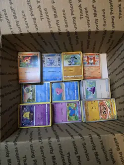 Huge Pokemon Card Lot Collection Uncommon Common Some Rare 4000+ Bulk Lot 17lbs - Image 3