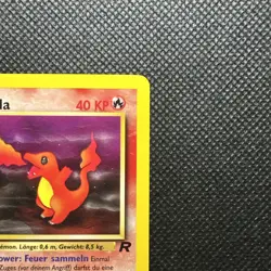 GERMAN Charmander (Glumanda) 50/82 Team Rocket Pokemon Card - US Seller - Image 3