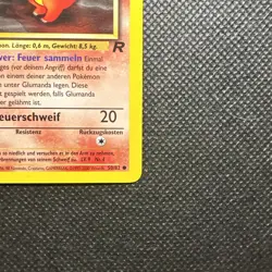 GERMAN Charmander (Glumanda) 50/82 Team Rocket Pokemon Card - US Seller - Image 4