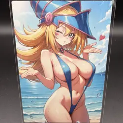 Dark Magician Girl Anime Waifu Card Doujin ACG Goddess Holo - Image 1