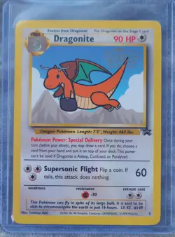 Dragonite #5 WB Pokemon First Movie - Black Star Promo - Ultra Rare Pokemon Card - Image 2