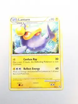 Lanturn 18/95 Rare | HS: Unleashed | Pokemon Card - NON FOIL - Image 1